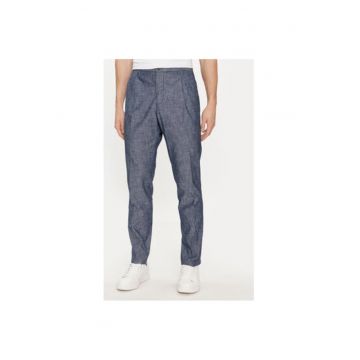 Pantaloni barbati -  303787080 - Bumbac - 54 EU - Albastru