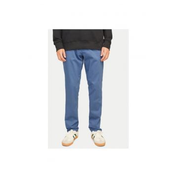Pantaloni barbati -  304376085 - Bumbac/Bumbac - Albastru