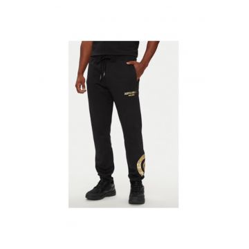 Pantaloni barbati -  304381546 - Bumbac - Negru