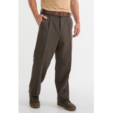 Pantaloni din amestec de lana