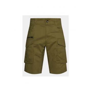 Pantaloni scurti barbati -  303873592 - Bumbac - Verde