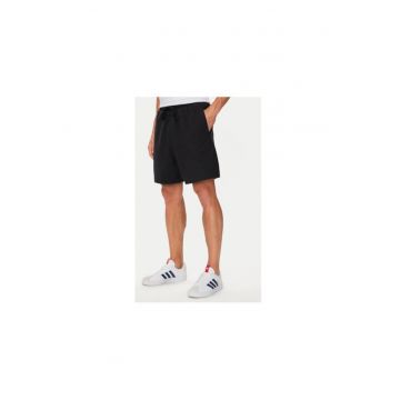 Pantaloni scurti barbati -  303986452 - Bumbac - Negru