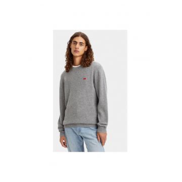Pulover barbati -  303343415 - Sintetic - M INTL - Gri