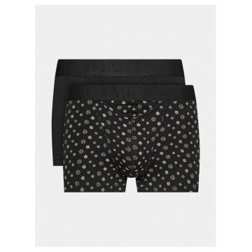 Set 2 boxeri barbati -  302979394 - Bumbac - Negru