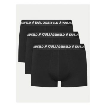 Set 3 boxeri barbati -  304614712 - Bumbac organic - Negru
