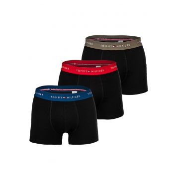 Set de boseri cu banda logo in talie- 3 perechi