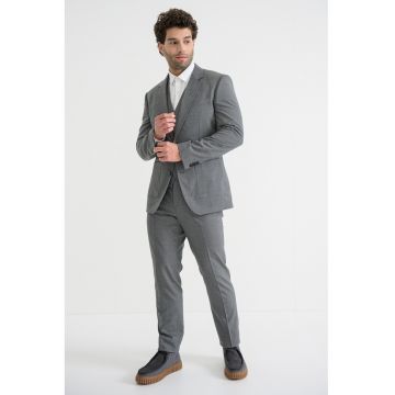 Set de sacou - vesta si pantaloni de lana