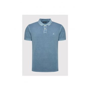 Tricou barbati -  209845433 - Bumbac organic - Albastru