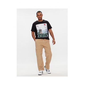 Tricou barbati - 303976712 - Negru - Bumbac Tricou barbati - 303976712 - Negru - Bumbac