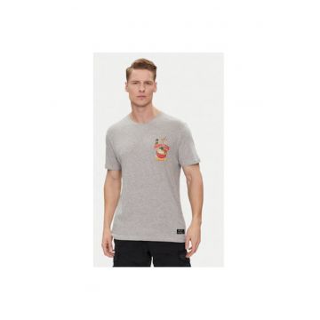 Tricou barbati - 303976736 - Bumbac - Gri Tricou barbati - 303976736 - Bumbac - Gri