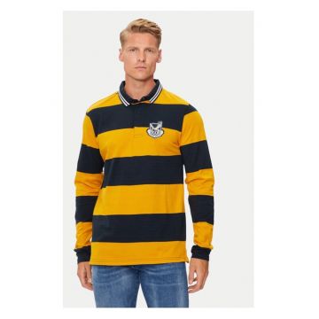 Tricou barbati - 527852 - Bleumarin/Galben - Bumbac Tricou barbati - 527852 - Bleumarin/Galben - Bumbac