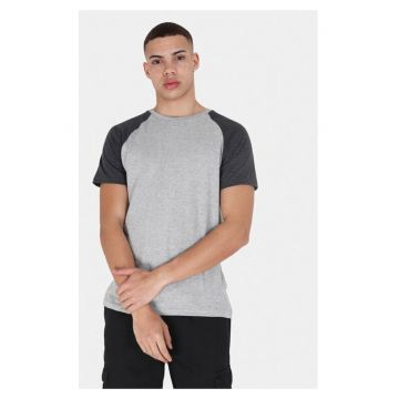 Tricou barbati - 76538 - Bumbac - Gri Tricou barbati - 76538 - Bumbac - Gri