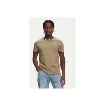 Tricou barbati  HARM0032251 - Bumbac - Kaki