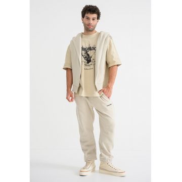 Tricou din bumbac cu imprimeu grafic