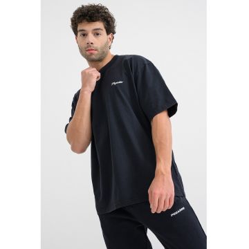 Tricou din bumbac cu imprimeu logo pe partea din spate