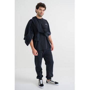 Tricou lejer din bumbac cu logo