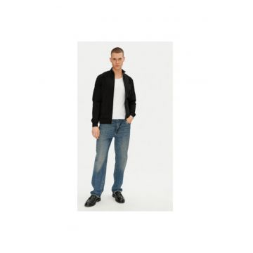 Bluza barbati  705750 500900 - Bumbac organic - 3XL INTL - Negru