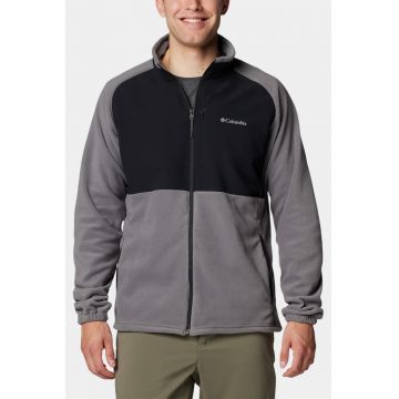 Bluza de trening cu detalii din fleece si fermoar - pentru fermoar Sage Peak
