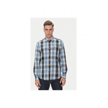 Camasa barbati  1016237 - Bumbac - Albastru