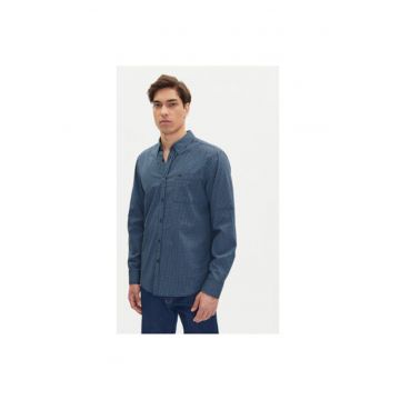 Camasa barbati  1016241 - Bumbac - Albastru