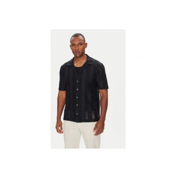 Camasa barbati  B4 10058.5266 - Bumbac - Negru