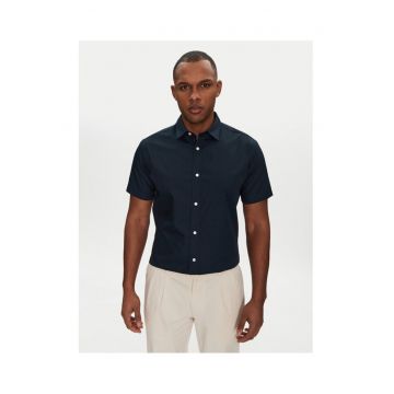 Camasa barbati Jack Jones - 12195062 - Bumbac/Poliester - Bleumarin - Bleumarin
