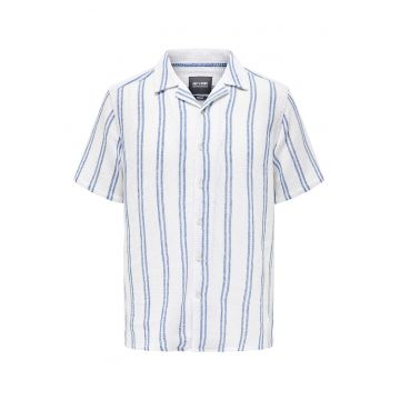 Camasa barbati  Sons - 22025659 - Bumbac/Poliester reciclat - Alb