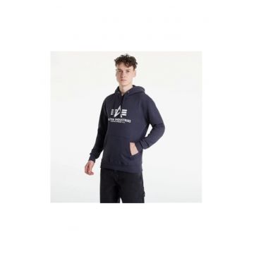 Hanorac albastru pentru barbati Basic Hoody