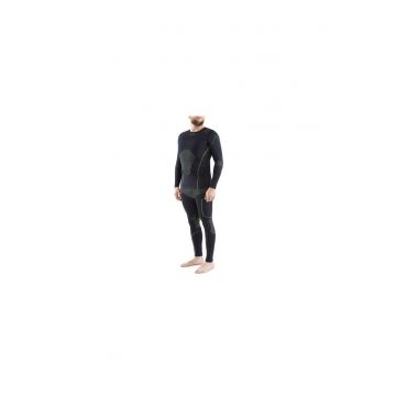 Lenjerie intima termoactiva -  Poliamida/Poliester - Negru