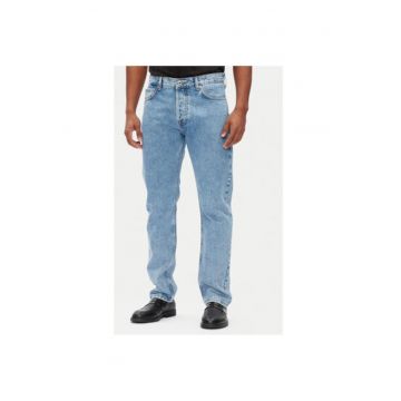 Pantaloni barbati  PM207394NC9 - Bumbac - Albastru