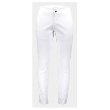 Pantaloni chino barbati  30-005044 - Bumbac - Alb