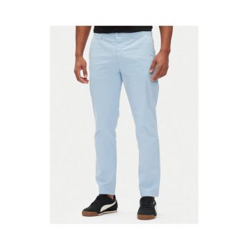 Pantaloni chino barbati  PM211873 - Bumbac - Albastru deschis