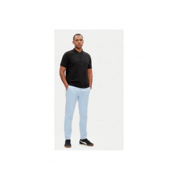 Pantaloni chino barbati  PM211873 - Bumbac - Albastru deschis