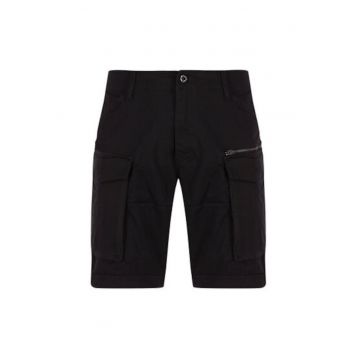 Pantaloni scurti barbati  D08566-5126 - Bumbac - Negru