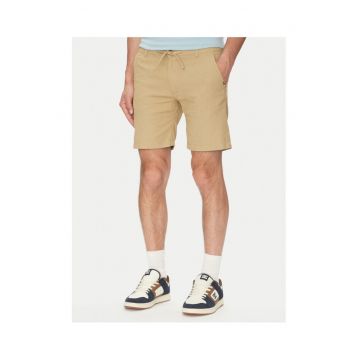 Pantaloni scurti barbati  INERWILO 70-815 - Bumbac/In - Bej - Bej