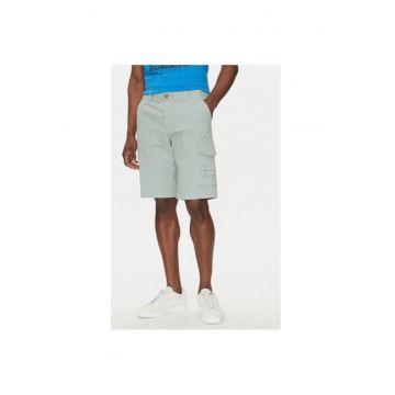 Pantaloni scurti barbati  NP0A4HOSG1X1 - Bumbac - Verde
