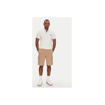 Pantaloni scurti barbati  NP0A4HOSN1Q1 - Bumbac - Bej