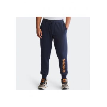 Pantaloni sport barbati  KENNEBEC RIVER - Brushed Back - bumbac