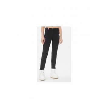 Pantaloni sport barbati -  RLMWP13 200 - negru - poliester - drumetie -
