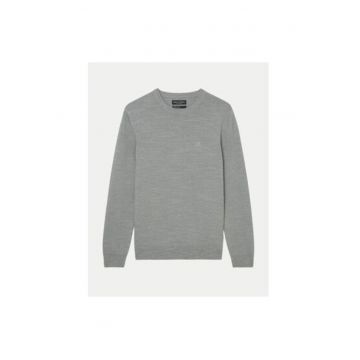 Pulover barbati -  304991714 - Bumbac organic - Gri