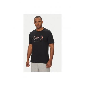 Tricou barbati  100218818 - Bumbac - Negru