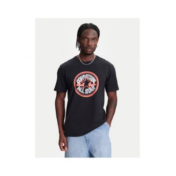 Tricou barbati  10027722-A01 - Bumbac - Negru - Negru