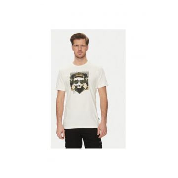 Tricou barbati  20717766 - Bumbac - Alb