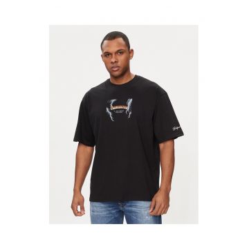 Tricou barbati -  303366506 - Negru - Bumbac
