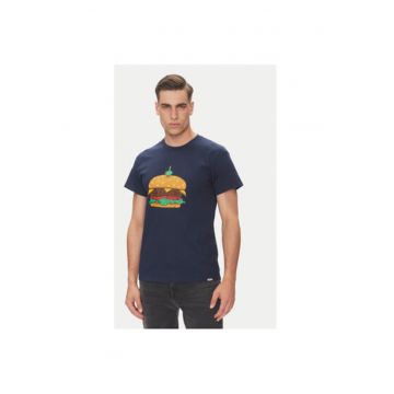 Tricou barbati 4130004128 - Bumbac - Bleumarin Tricou barbati 4130004128 - Bumbac - Bleumarin