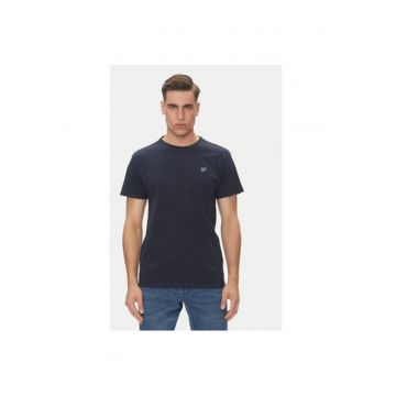 Tricou barbati  INKLOGE 40-915 - Bumbac - Bleumarin