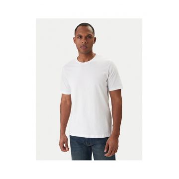 Tricou barbati Jack Jones - 12156101 - Bumbac organic - 3XL INTL - Alb