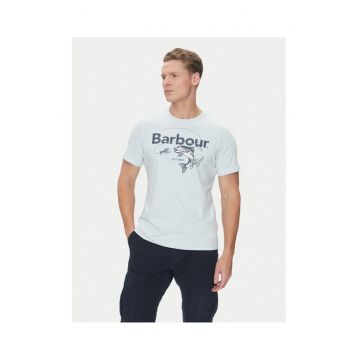 Tricou barbati  MTS1396BU61 - Bumbac - Albastru deschis - Albastru deschis