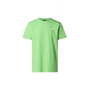 Tricou barbati  NF0A87NG6II1 - Bumbac/Poliester - Verde
