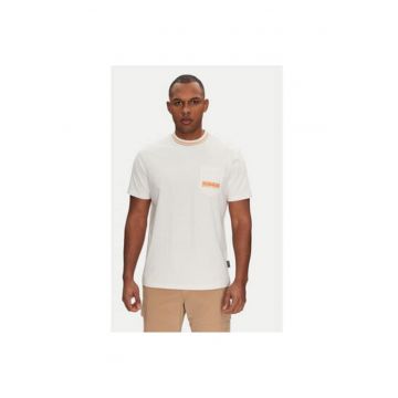 Tricou barbati  NP0A4IEJN1A1 - Bumbac - Alb